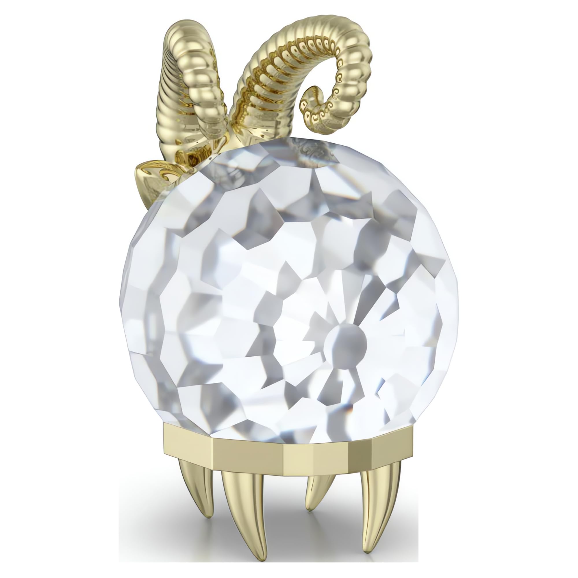 Foto 4 pulgar | Figura Del Zodiaco Capricornio De Swarovski Con Metal Dorado - Venta Internacional.