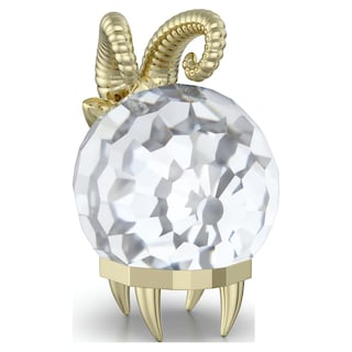 Foto 3 | Figura Del Zodiaco Capricornio De Swarovski Con Metal Dorado - Venta Internacional.