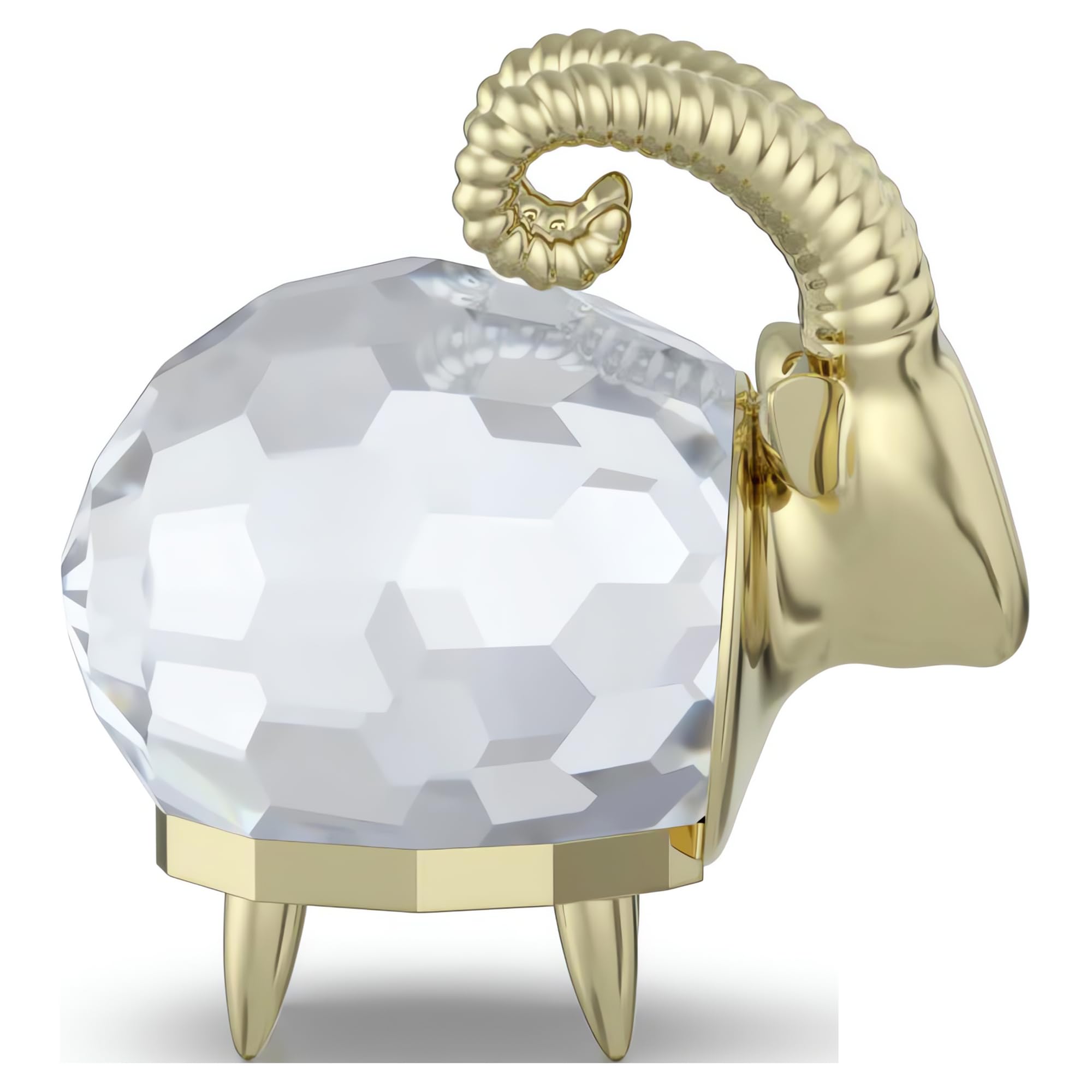 Foto 5 pulgar | Figura Del Zodiaco Capricornio De Swarovski Con Metal Dorado - Venta Internacional.