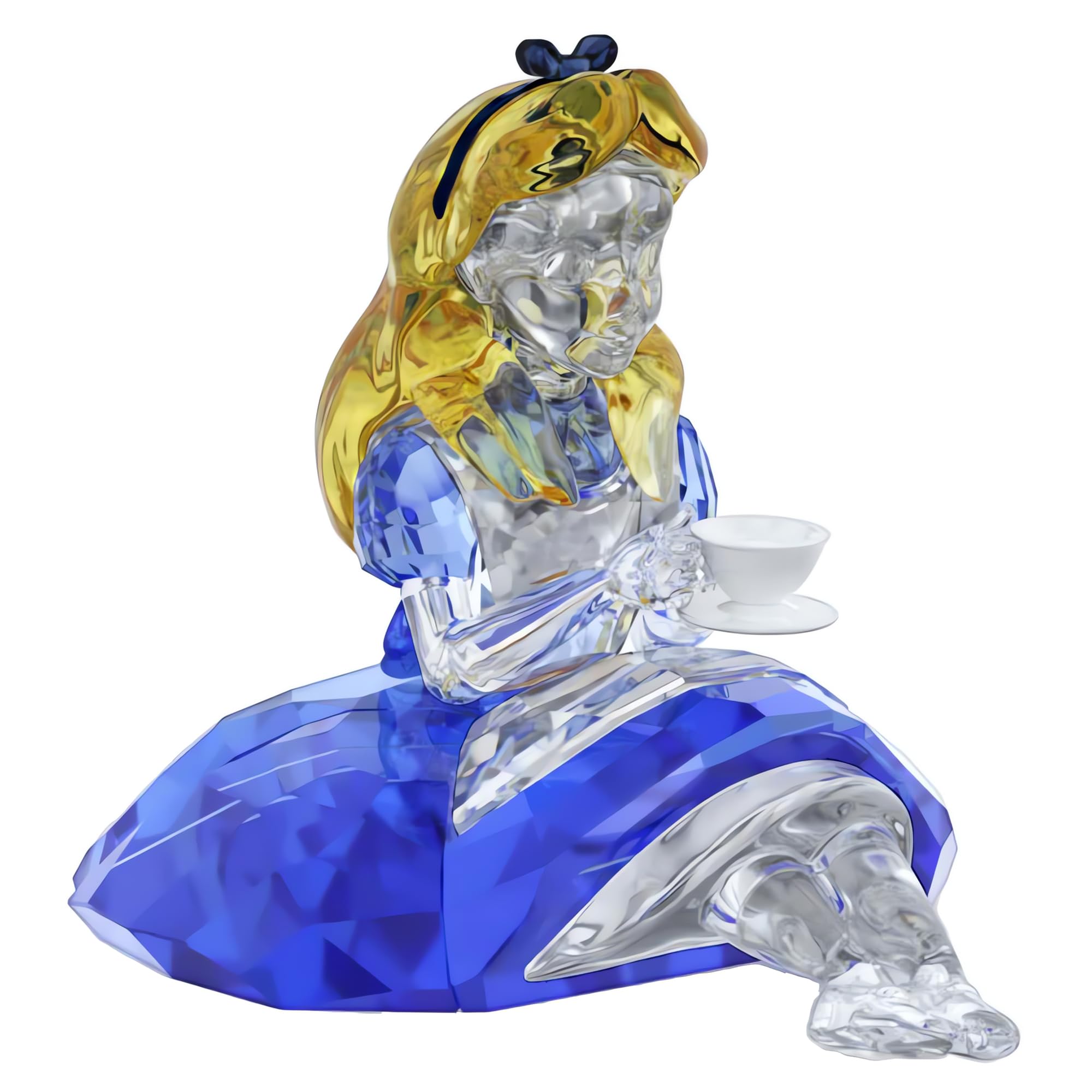 Foto 5 pulgar | Figura Swarovski Alicia En El País De Las Maravillas Alicia Con Cristales - Venta Internacional.