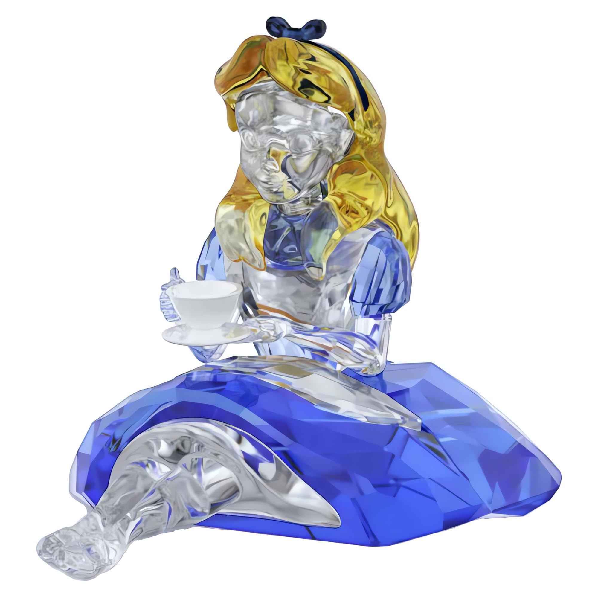 Foto 8 pulgar | Figura Swarovski Alicia En El País De Las Maravillas Alicia Con Cristales - Venta Internacional.