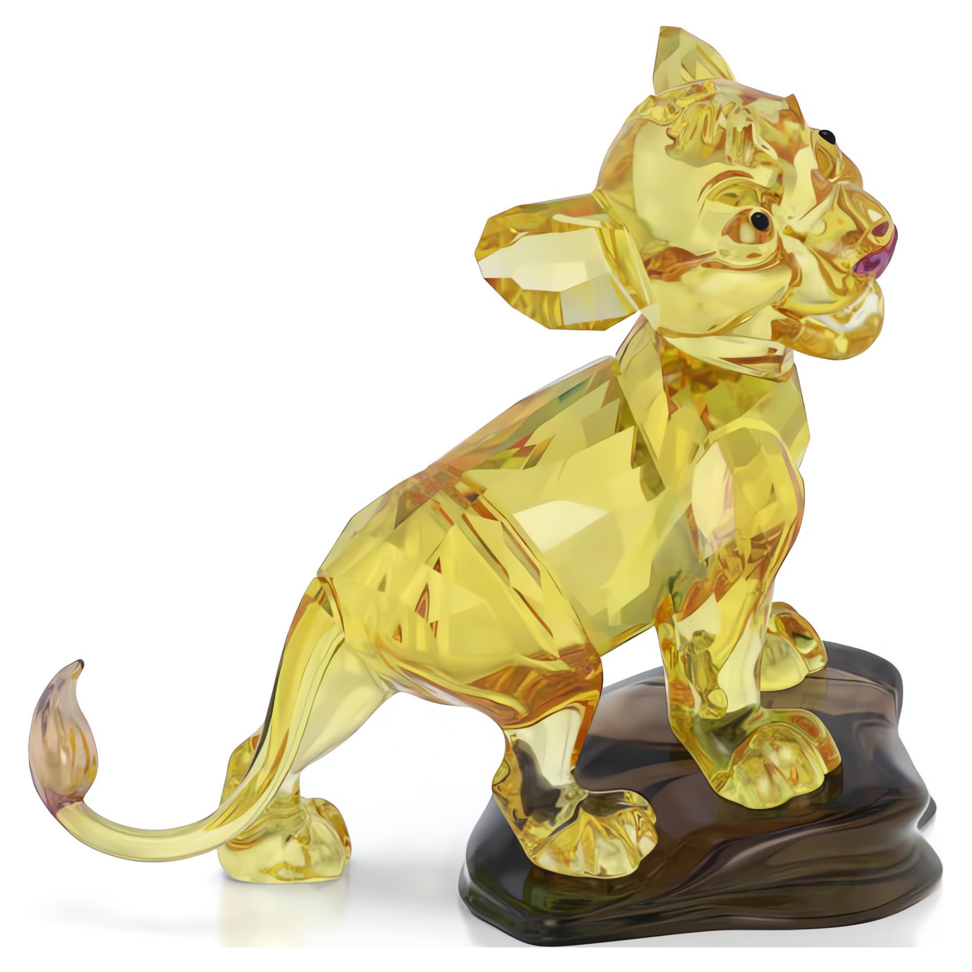 Foto 5 pulgar | Figura Swarovski El Rey León Simba Del 30 Aniversario - Venta Internacional.