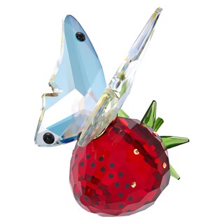 Foto 4 | Figura Swarovski Idyllia Con Mariposa Y Fresa - Venta Internacional.
