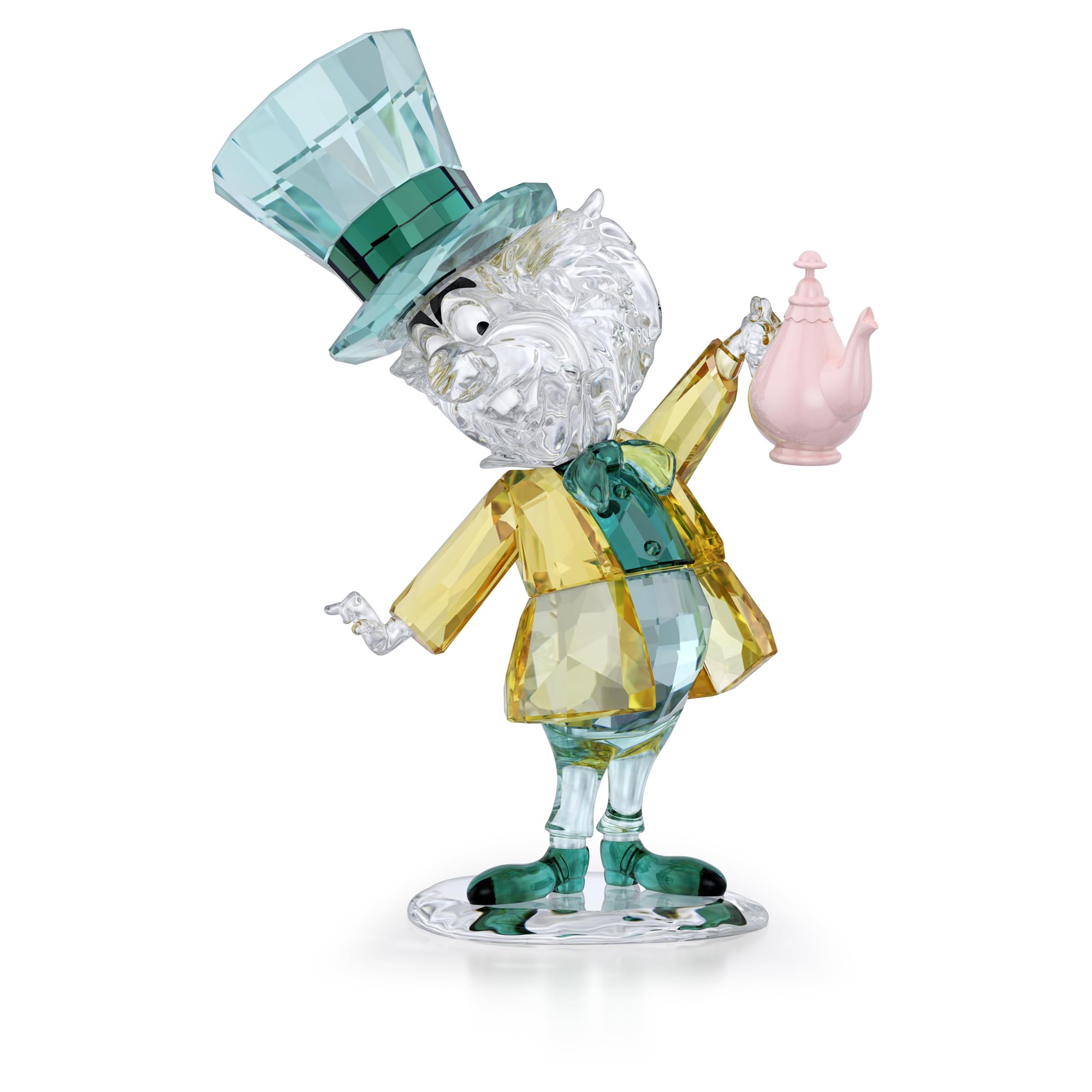Foto 2 pulgar | Figura De Swarovski De Alicia En El País De Las Maravillas, Sombrerero Loco Con Cristales - Venta Internacional.