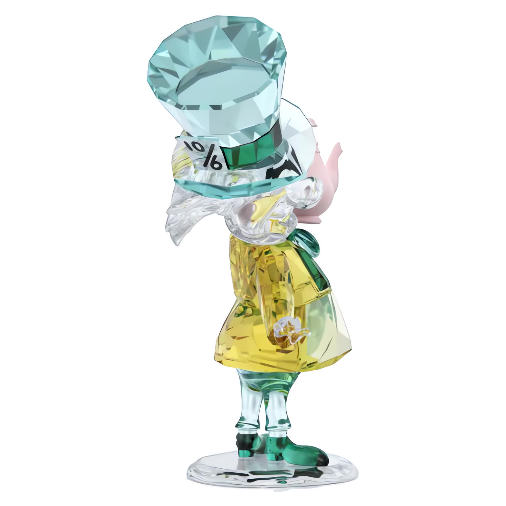 Foto 3 pulgar | Figura De Swarovski De Alicia En El País De Las Maravillas, Sombrerero Loco Con Cristales - Venta Internacional.