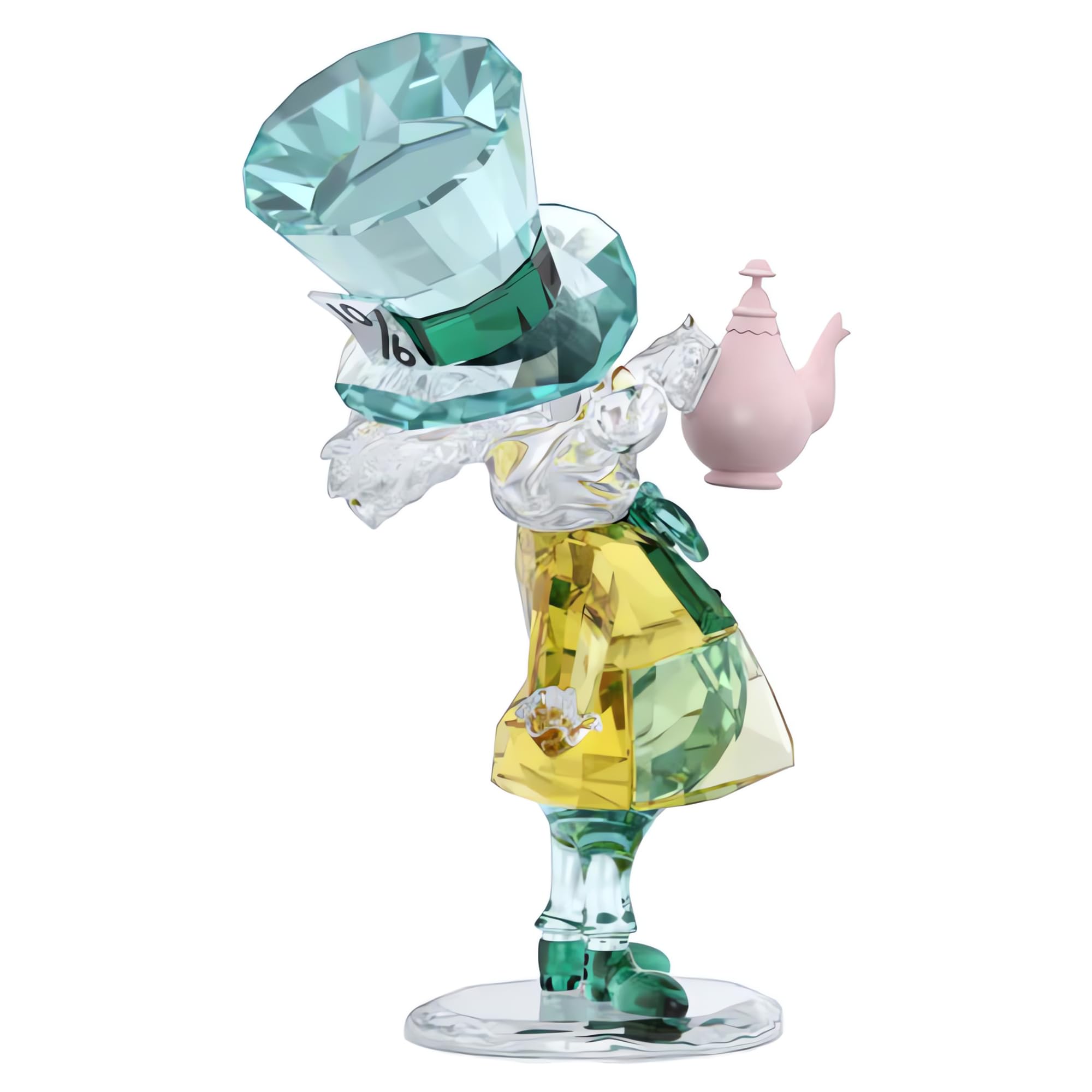 Foto 4 pulgar | Figura De Swarovski De Alicia En El País De Las Maravillas, Sombrerero Loco Con Cristales - Venta Internacional.