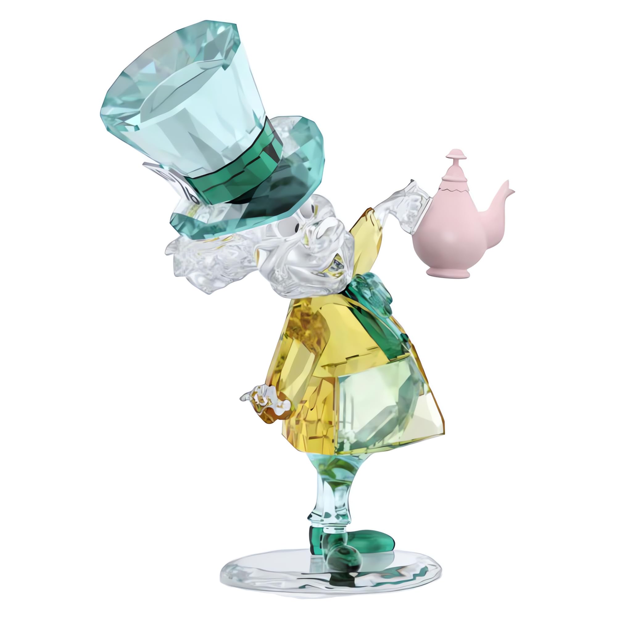 Foto 5 pulgar | Figura De Swarovski De Alicia En El País De Las Maravillas, Sombrerero Loco Con Cristales - Venta Internacional.