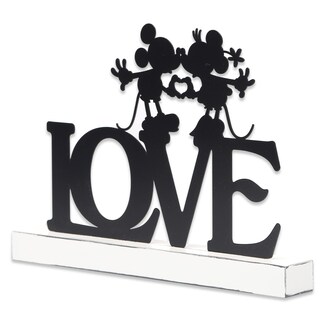 Foto 2 | Decoración De Mesa Open Road Brands Disney Mickey Mouse Love - Venta Internacional.