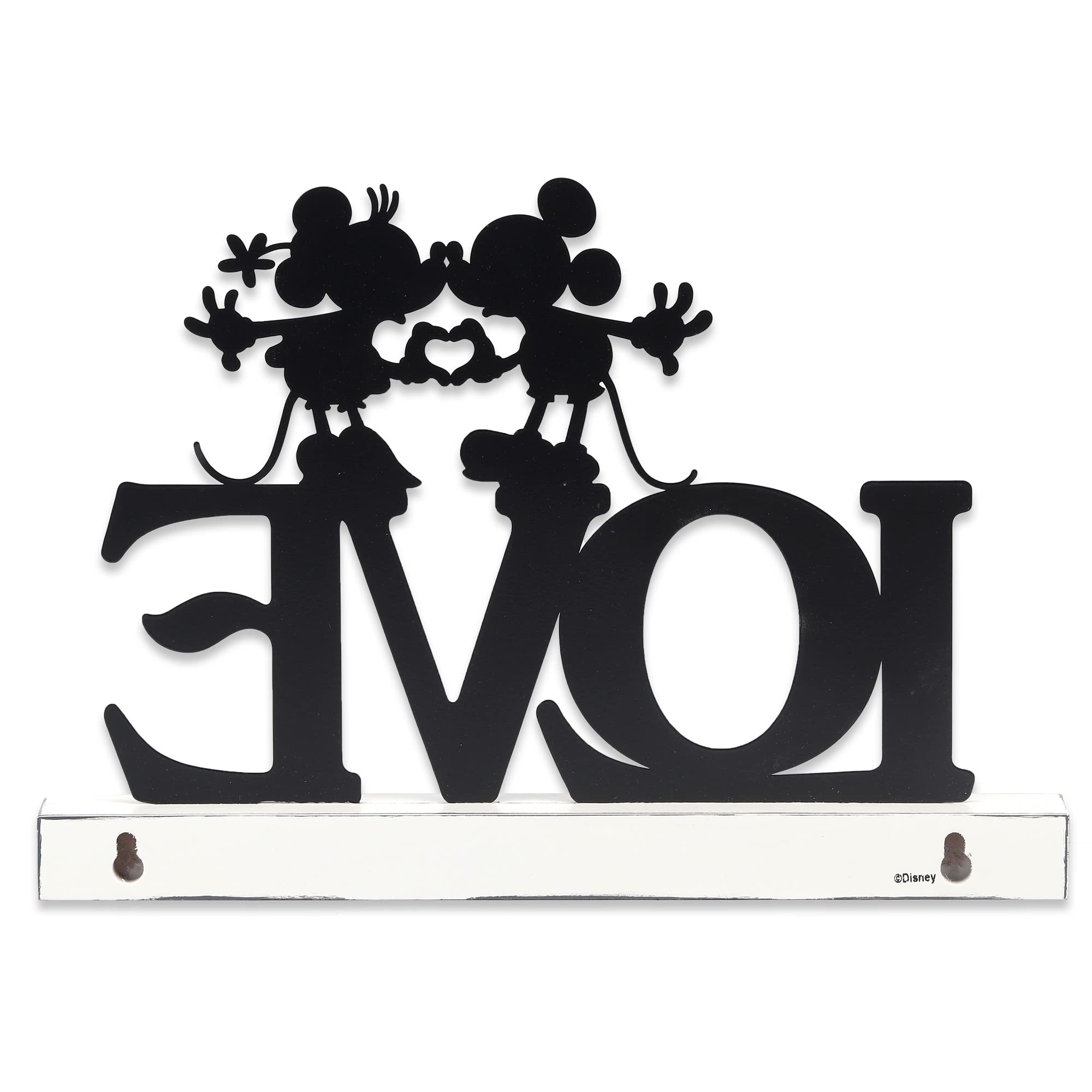 Foto 4 pulgar | Decoración De Mesa Open Road Brands Disney Mickey Mouse Love - Venta Internacional.