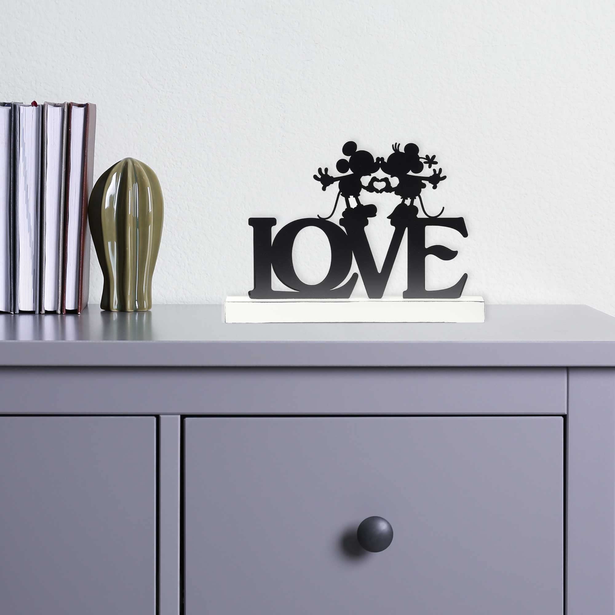 Foto 6 pulgar | Decoración De Mesa Open Road Brands Disney Mickey Mouse Love - Venta Internacional.