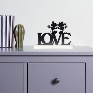 Foto 5 | Decoración De Mesa Open Road Brands Disney Mickey Mouse Love - Venta Internacional.