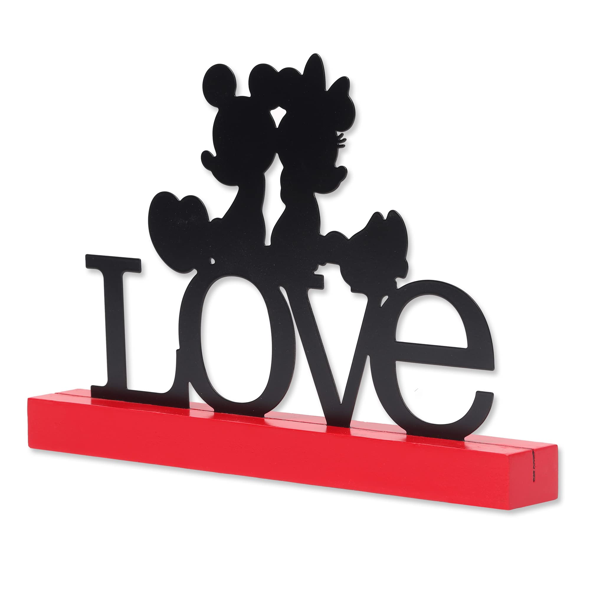 Foto 2 | Decoración De Mesa Open Road Brands Disney Mickey & Minnie Love - Venta Internacional.