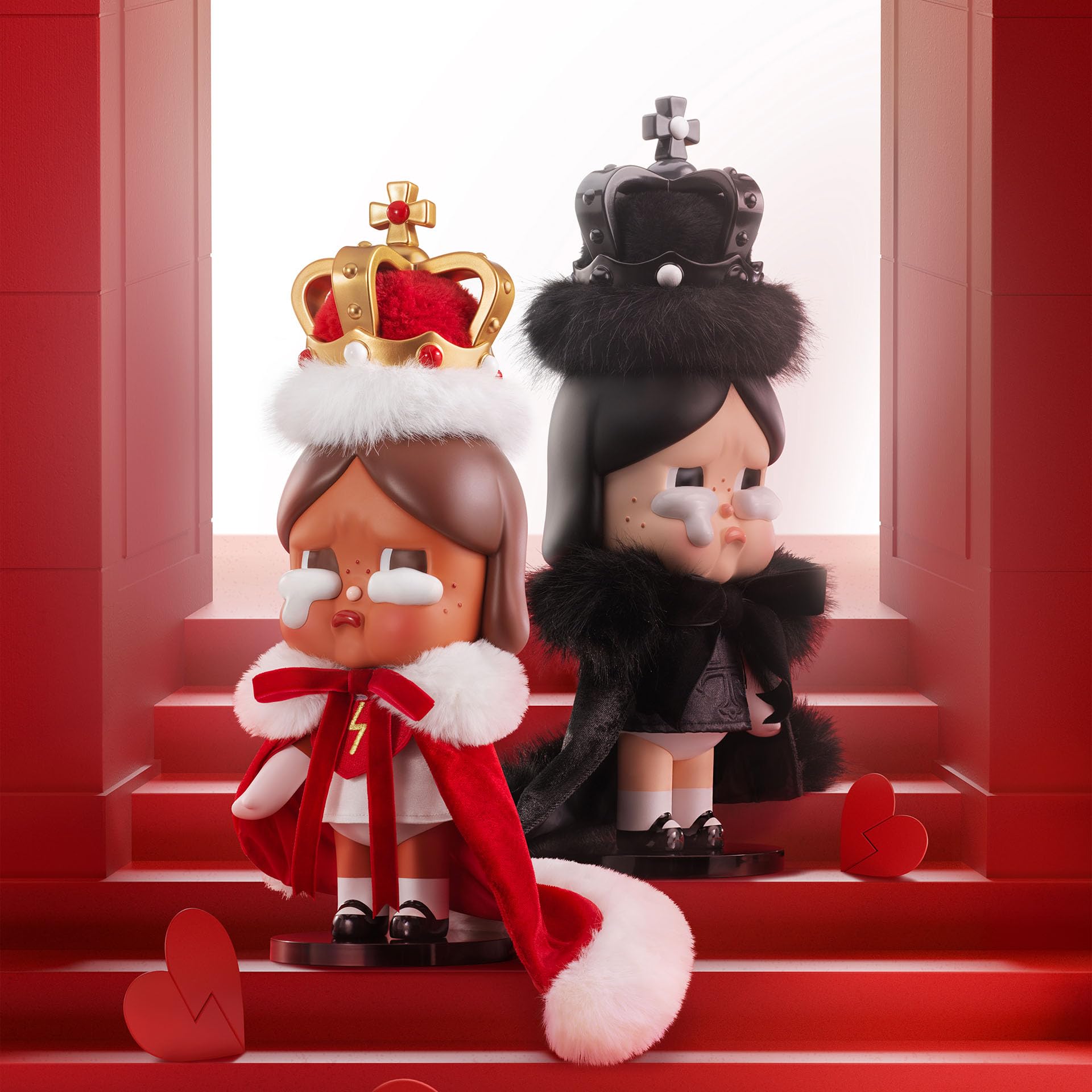 Foto 4 pulgar | Art Toy Pop Mart Mega Crybaby 400% La Reina Del Corazón Roto - Venta Internacional.