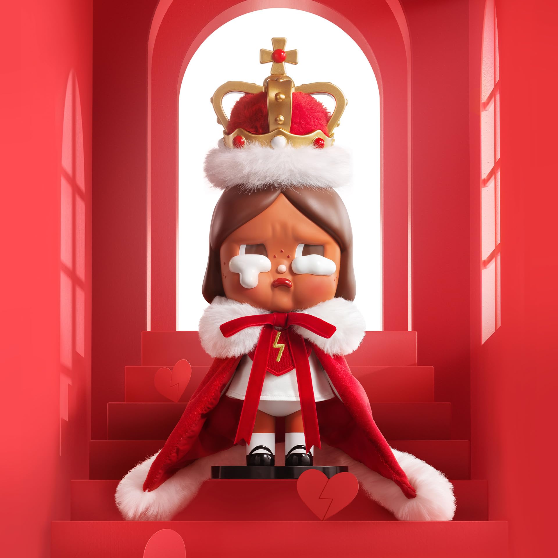Foto 5 pulgar | Art Toy Pop Mart Mega Crybaby 400% La Reina Del Corazón Roto - Venta Internacional.