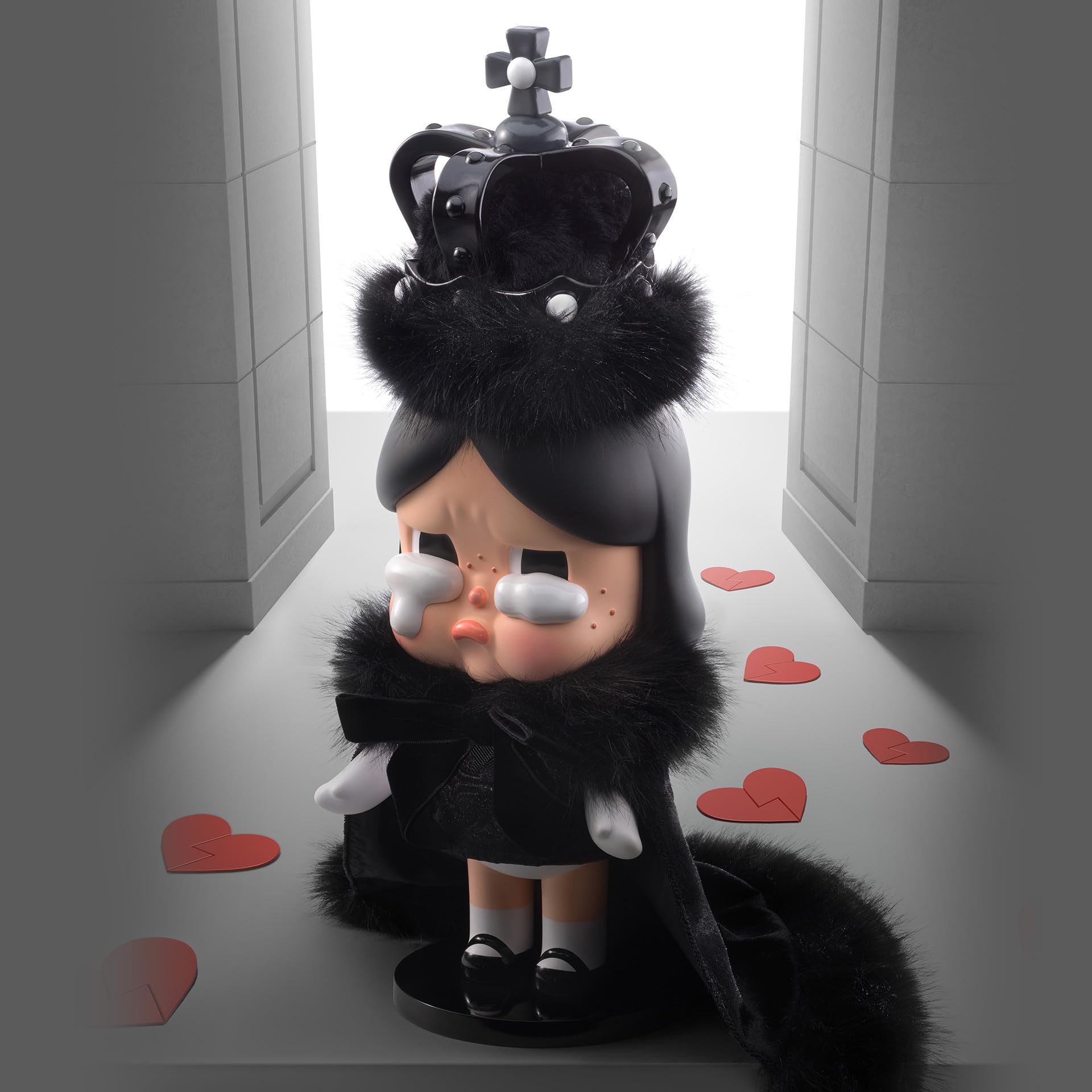 Foto 5 | Art Toy Pop Mart Mega Crybaby 400% La Reina Del Corazón Roto - Venta Internacional.