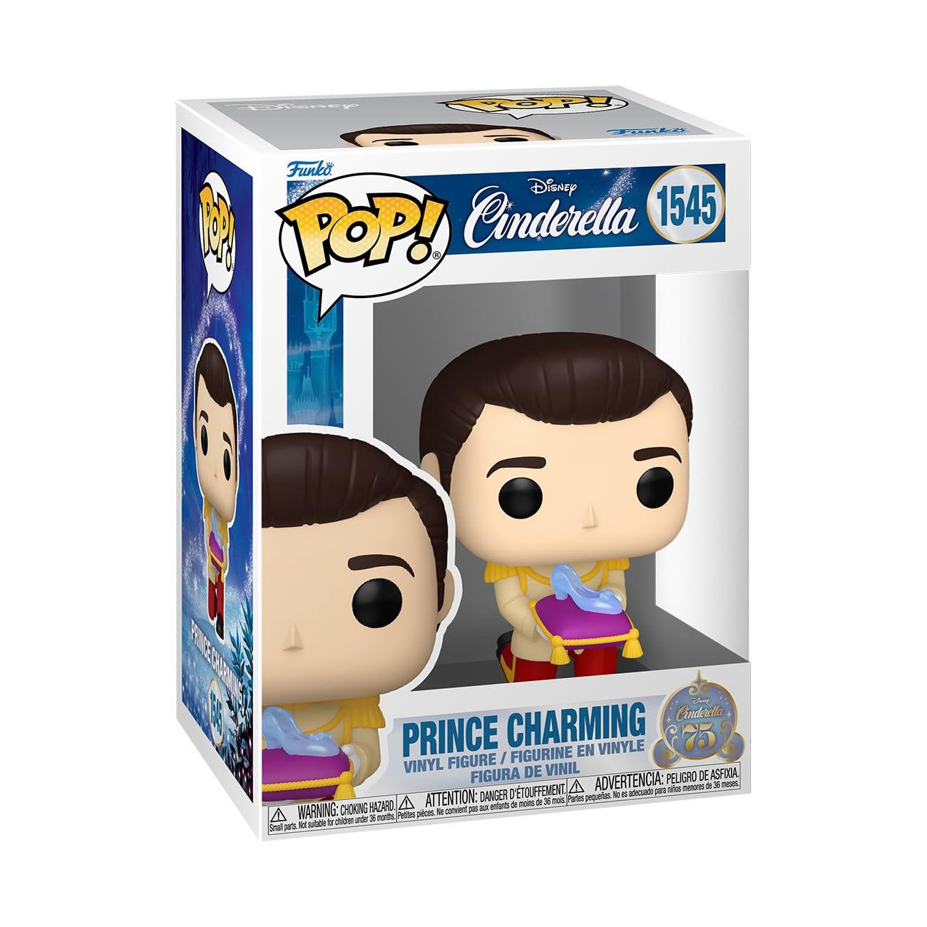 Foto 2 pulgar | Figura De Vinilo Coleccionable Funko Pop Disney Prince Charming - Venta Internacional.