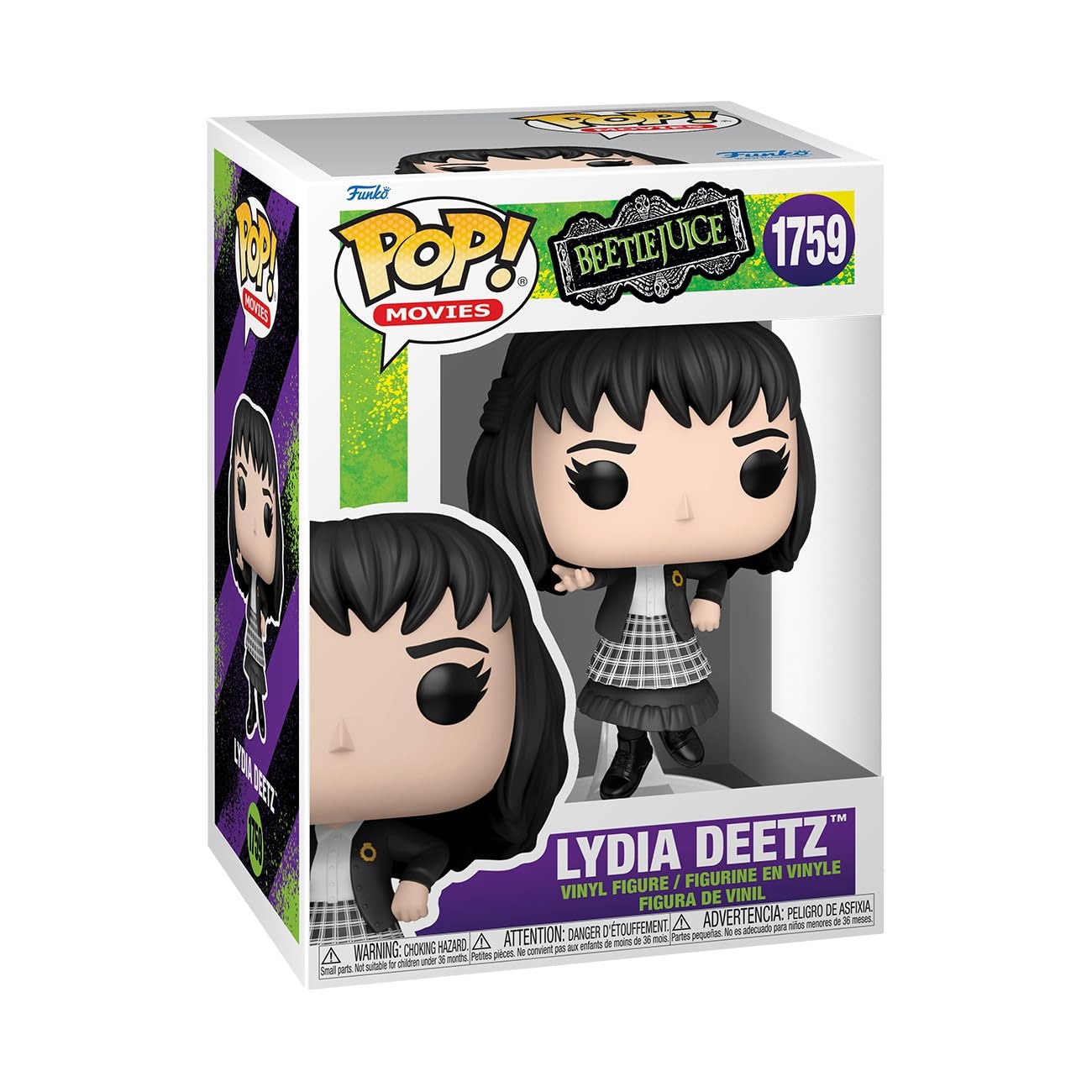 Foto 2 pulgar | Figura De Vinilo Funko Pop Movies Beetlejuice Lydia Deetz, 9,5 Cm - Venta Internacional.