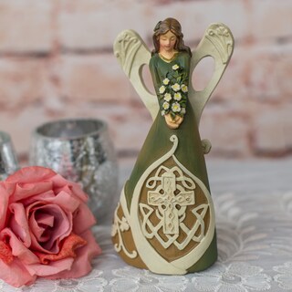 Foto 2 | Figura Ángel De La Colección Irlandesa Y Celta De Roman Giftware Inc. - Venta Internacional.
