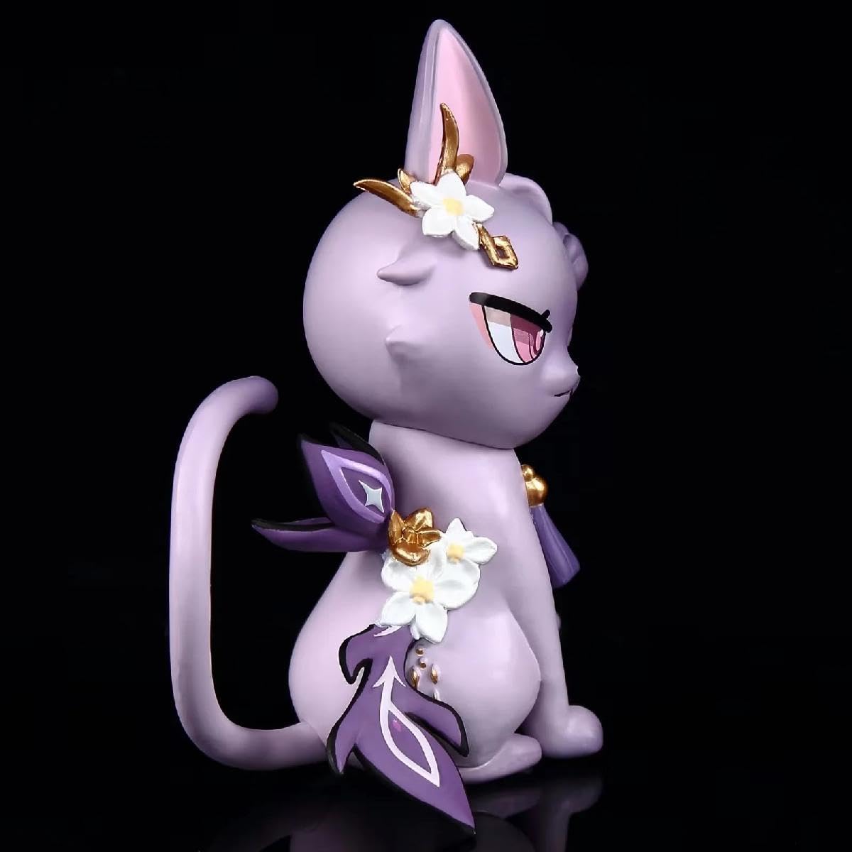 Foto 4 pulgar | Figura Rzahuahu Keqing Cat Figura De Juego De Anime De Pvc De 11 Cm - Venta Internacional.