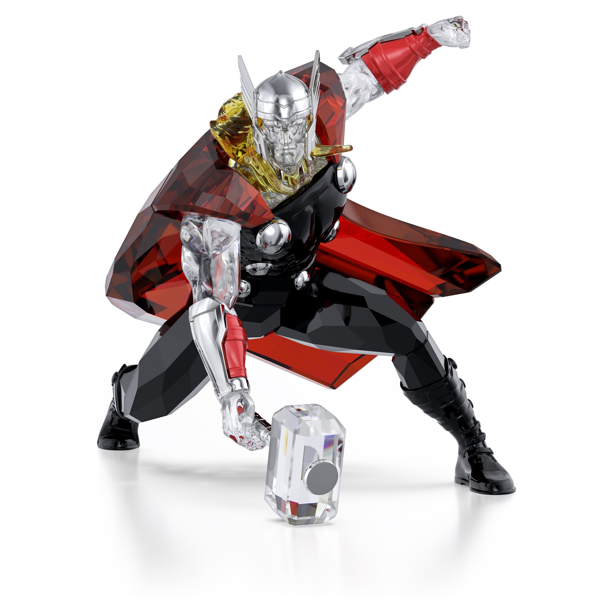 Foto 2 pulgar | Figura Swarovski Marvel Thor Con Cristales Multicolores - Venta Internacional.