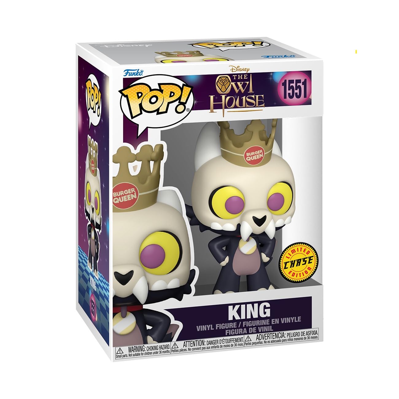 Foto 4 pulgar | Figura De Vinilo Funko Pop Disney The Owl House King Clawthorne - Venta Internacional.