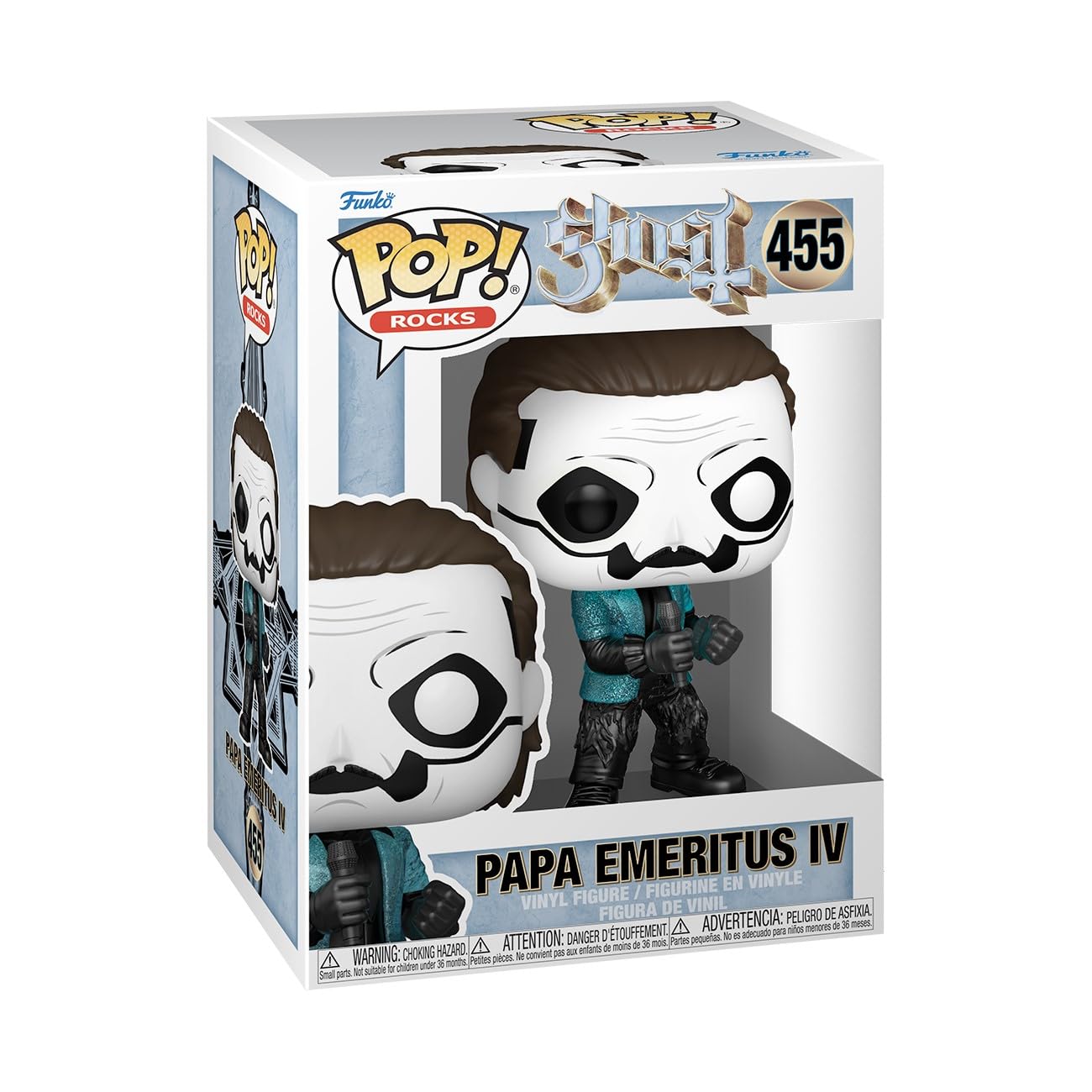 Foto 2 pulgar | Figura De Vinilo Funko Pop Rocks Ghost Glam Ghost Band 9 5 Cm - Venta Internacional.