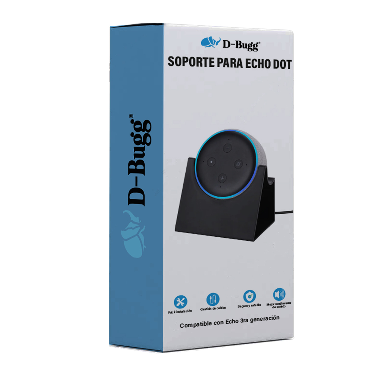Foto 4 pulgar | Soporte para Echo Dot Alexa 3ra Generación