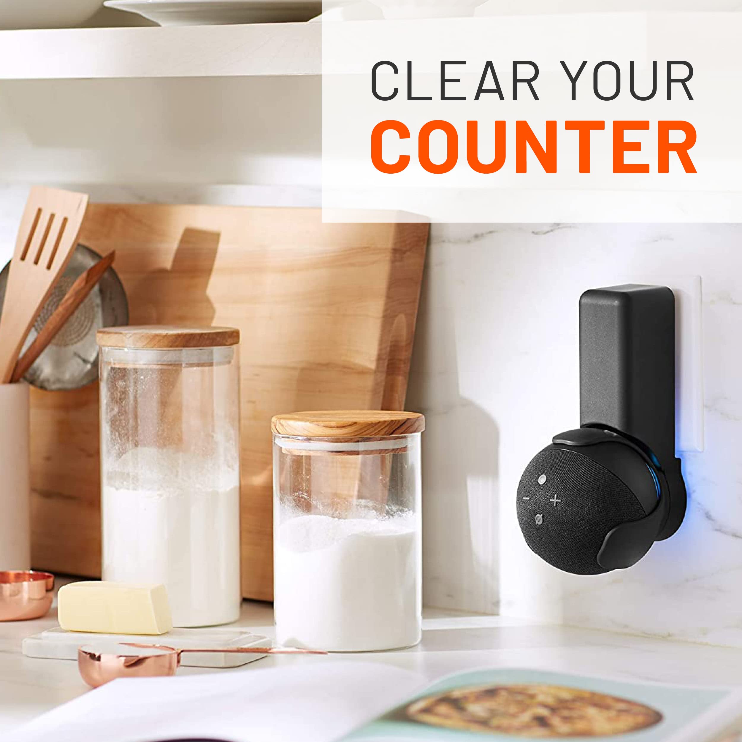 Foto 4 pulgar | Soporte Outlet Hanger para Amazon Echo Dot 5.ª Generación de Echogear - Venta Internacional