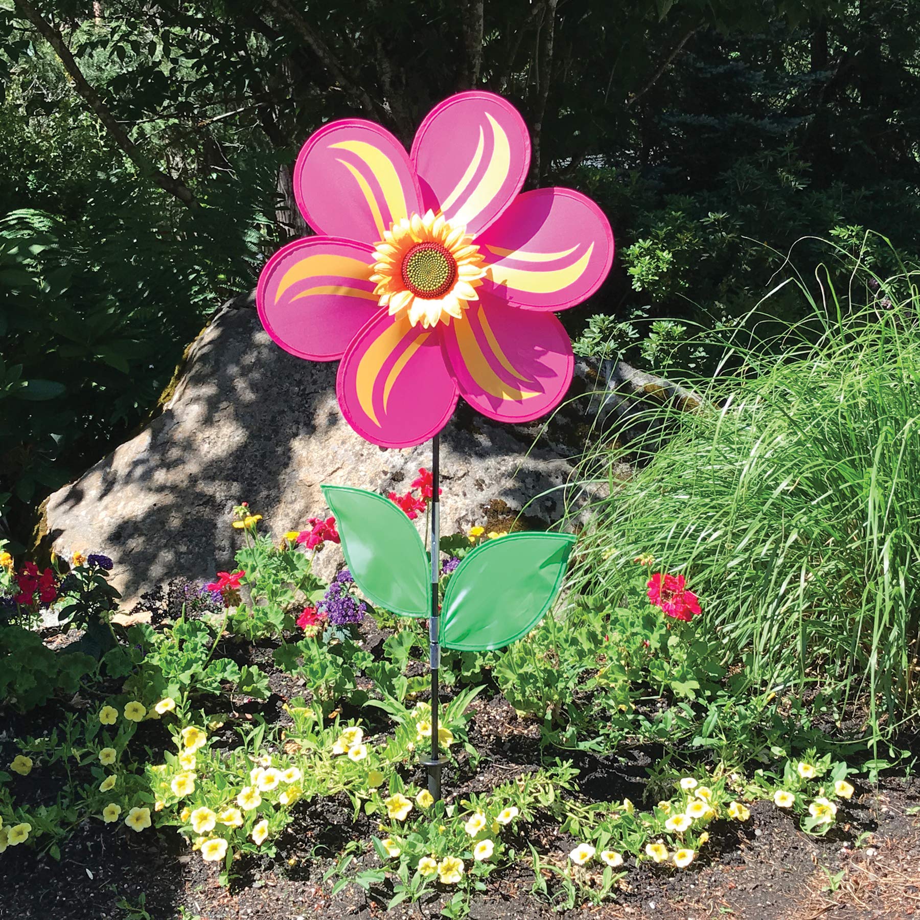 Foto 3 pulgar | Wind Spinner In The Breeze 2694 Con Forma De Girasol Rosa, 48 Cm - Venta Internacional.