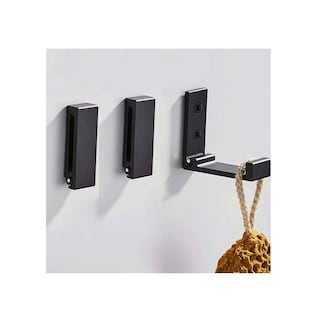 Foto 2 | Set De 4 Ganchos Plegable De Aleación De Aluminio Negro