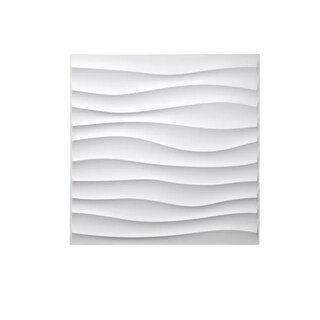 Foto 1 | Panel 3d Decoración Doble Cara Malubero 18 Piezas color Blanco