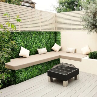 Foto 2 | Follaje Artificial Onof HMLW-02 Verde 10 Piezas de 60 x 40 cM