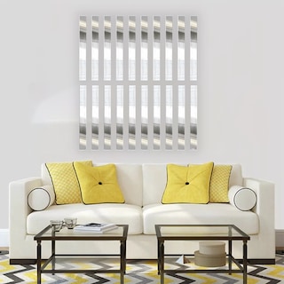 Foto 3 | Set de Líneas de Vinilo Decorativo con Acabado de Espejo de 5 X 40 Cm color Plata