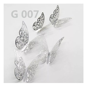 Foto 4 | Pegatinas para Pared Belug de Mariposa 3D 144 Piezas