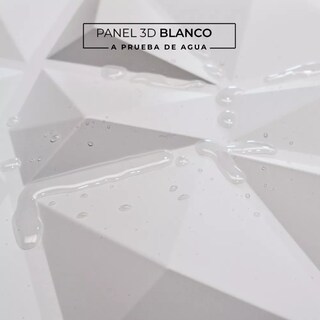 Foto 3 | Panel Decorativo S106 Flor 3D color Blanco 10 Piezas