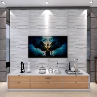 Foto 2 | Panel Decorativo 3D Dunas S090 color Blanco 10 PZAS