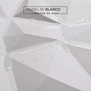 Foto 3 | Panel Decorativo 3D Dunas S090 color Blanco 10 PZAS