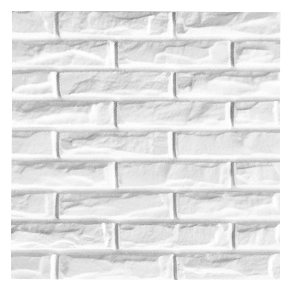Foto 2 pulgar | Panel Decorativo 3D Ladrillo S060 color Blanco 10 PZAS