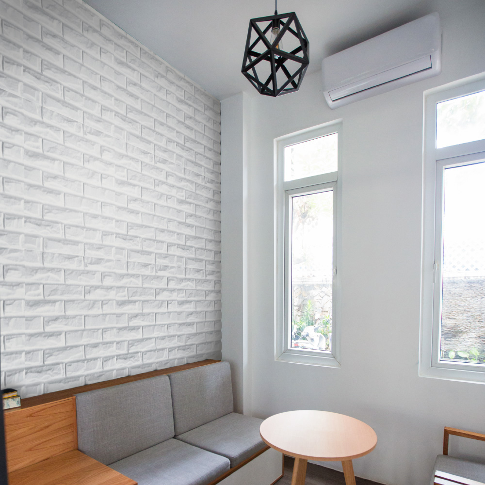 Foto 2 | Panel Decorativo 3D Ladrillo S060 color Blanco 10 PZAS