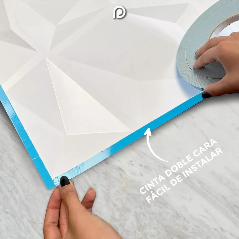 Foto 4 | Panel Decorativo 3D Pétalo S112 color Blanco 10 PZAS