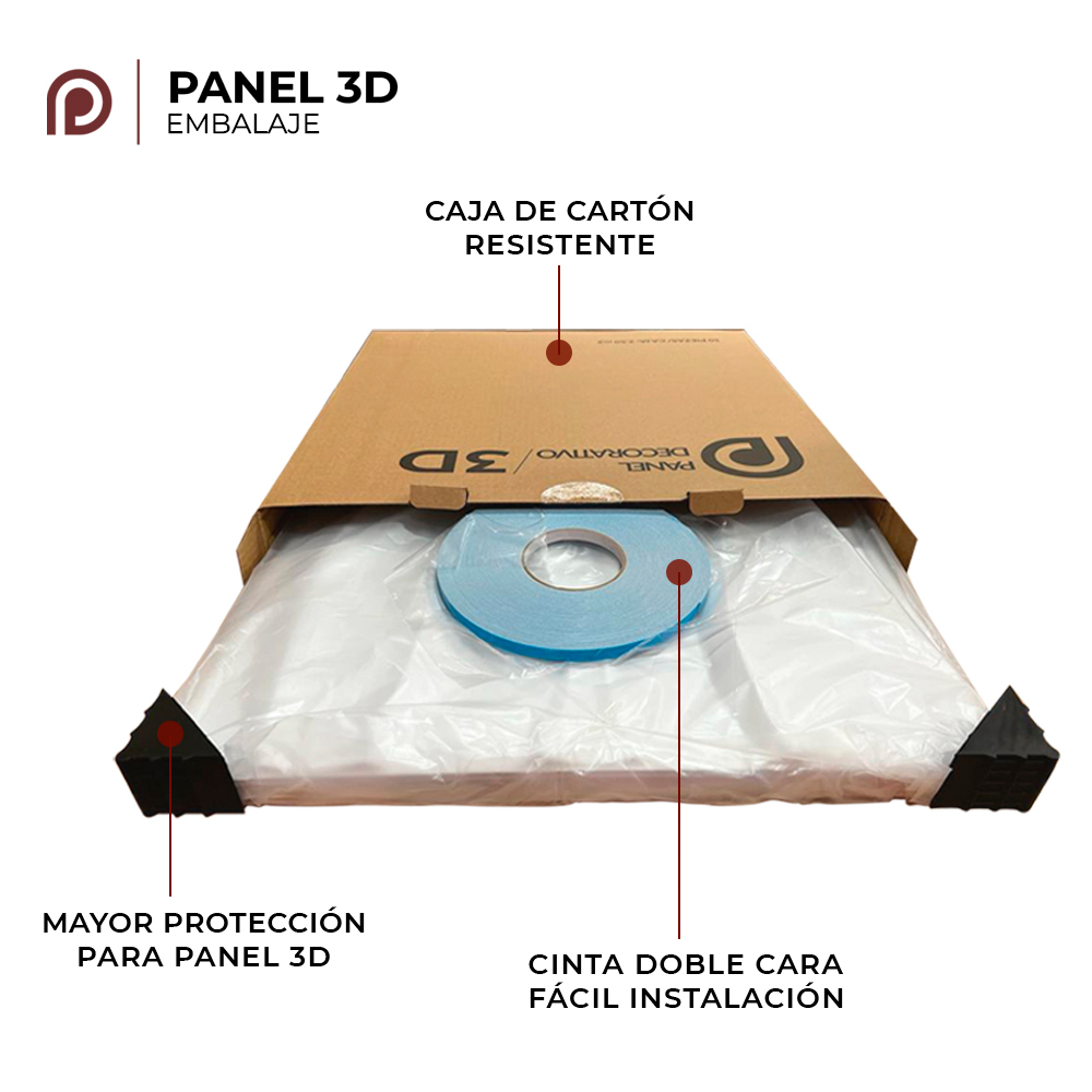 Foto 7 | Panel Decorativo 3D Pétalo S112 color Blanco 10 PZAS