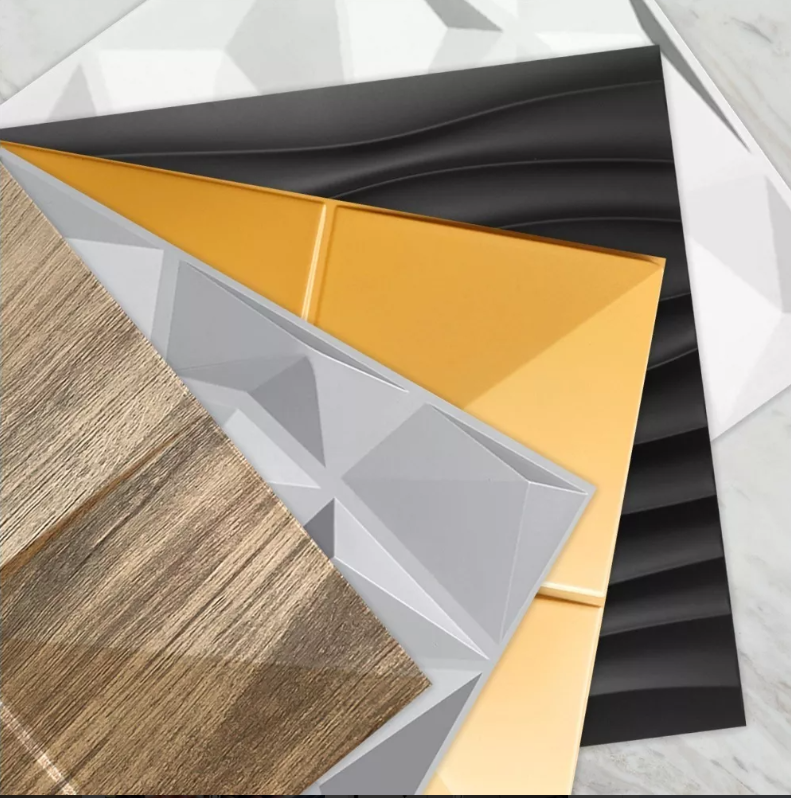 Foto 7 pulgar | Panel Decorativo S040 Gold 3D 10 Piezas