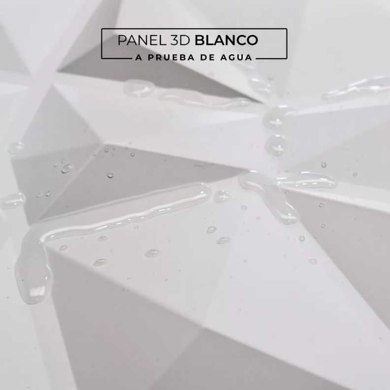 Foto 5 pulgar | Panel Decorativo 3D S040 Silver 10 Piezas