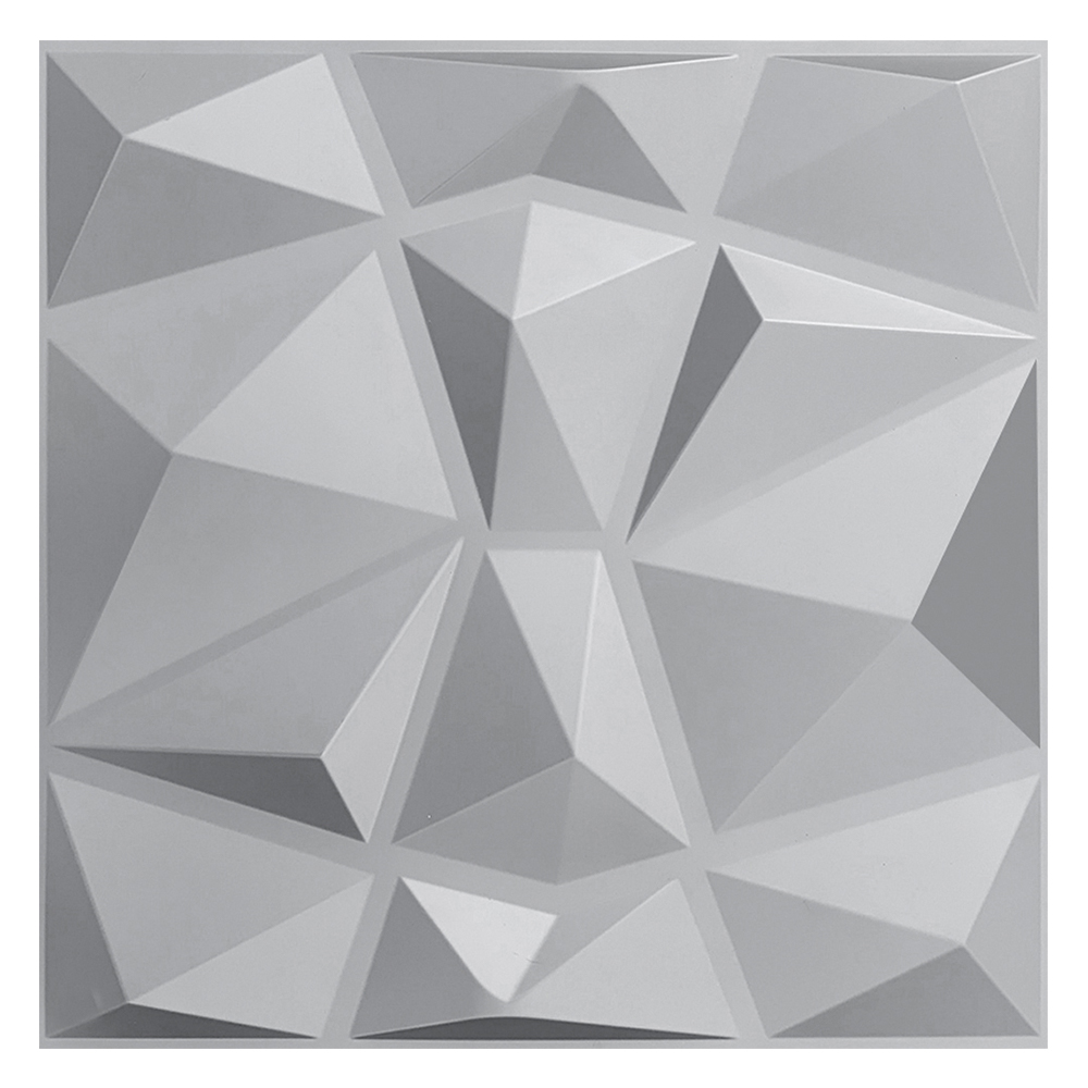 Foto 1 | Panel Decorativo 3d S050 Silver 10 Piezas