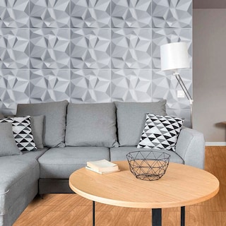 Foto 2 | Panel Decorativo 3d S050 Silver 10 Piezas