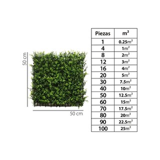 Foto 2 | Plantas de Follaje Jauz 50 x 50 cm 10 Piezas