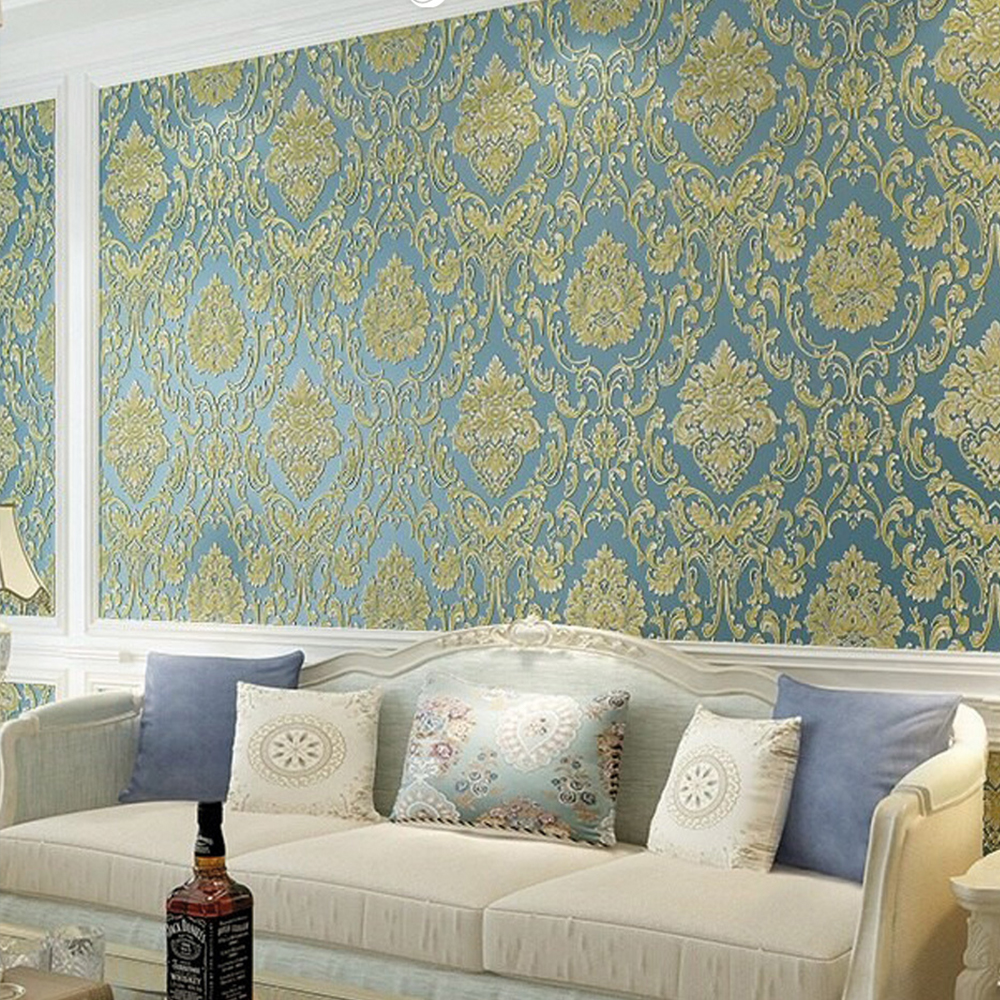 Foto 2 | Deco Film Papel Tapiz 0.53m X9.5m Joya Azul