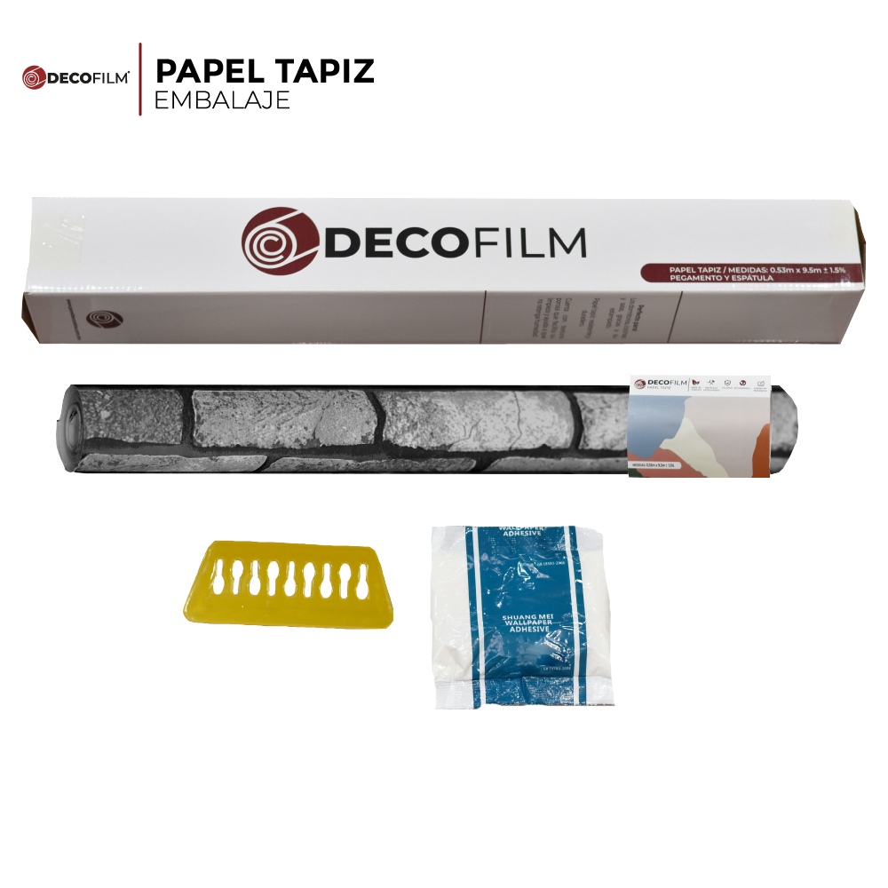 Foto 3 | Deco Film Papel Tapiz 0.53m X9.5m Modelo Joya Dorada