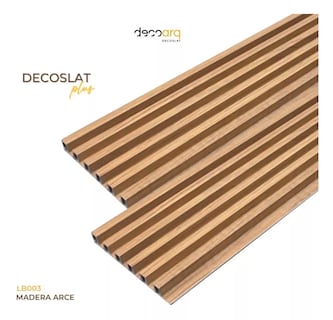 Foto 5 | Lambrin Plus Panel Decorativo WPC Tipo Madera para Muro Madera Arce