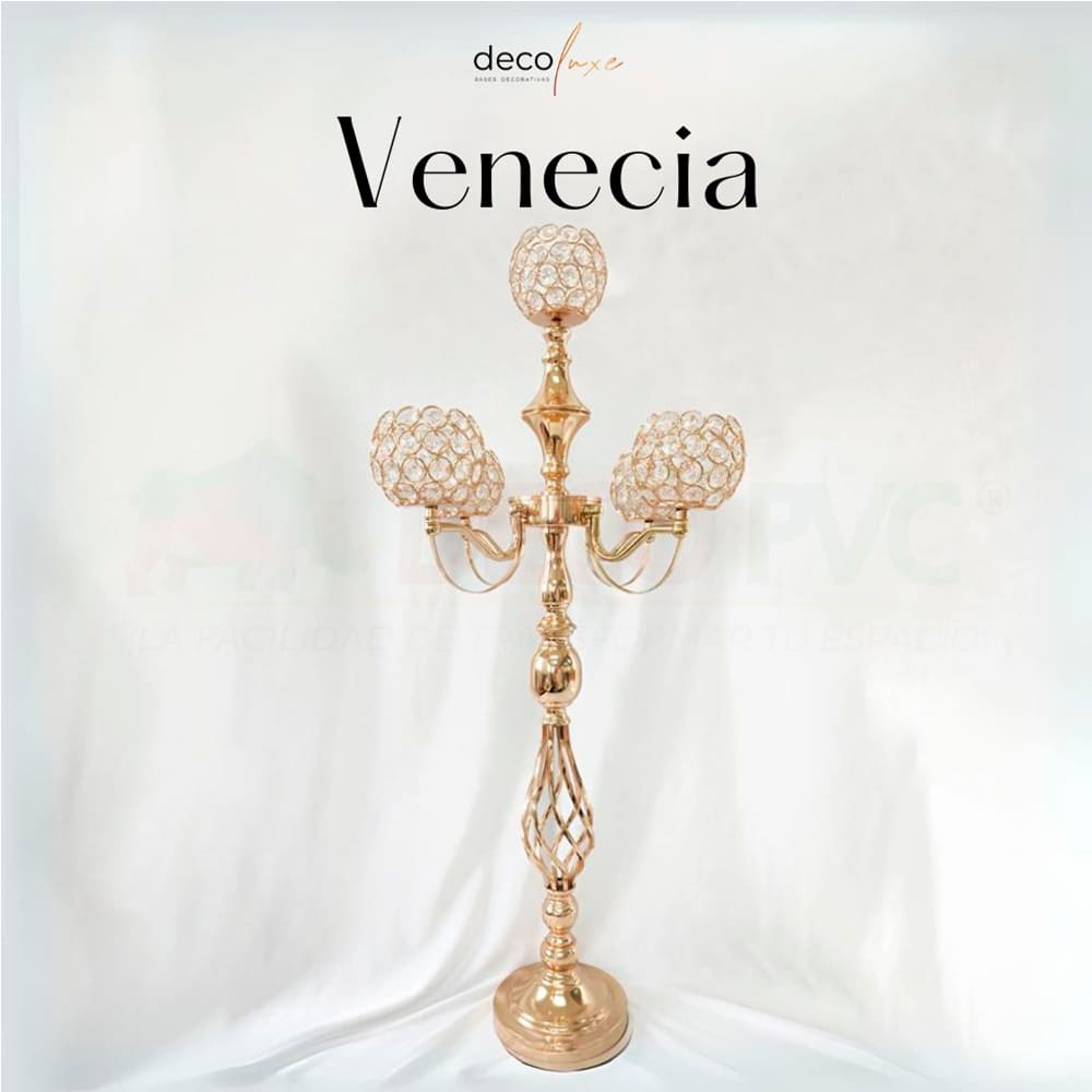 Foto 6 pulgar | Candelabro Decoluxe Venecia Panel Decorativo Dorado